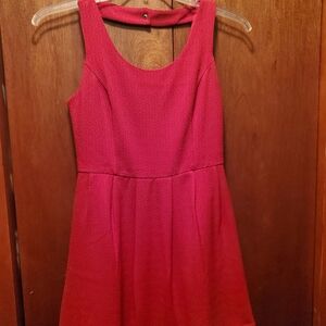 Forever 21 Red Sleeveless Dress